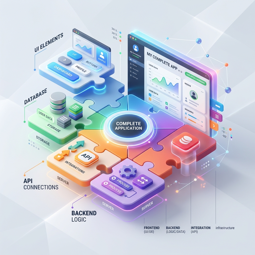 Apps have many interconnected pieces